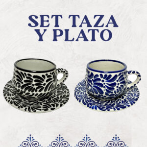 Set Taza y Plato