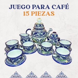 Juego Para Cafe 15 Piezas