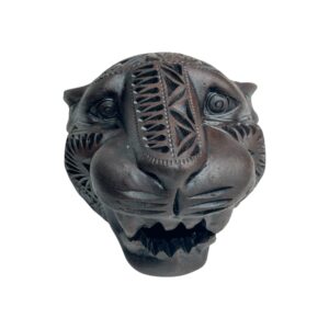 Cabeza Jaguar Mediano (Cafe)