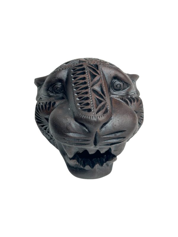 Cabeza Jaguar Mediano (Cafe)