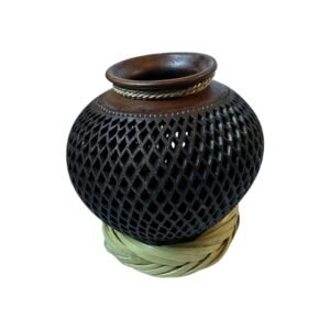 Cantaro 26 a 30 cm Barro Negro (Cafe)