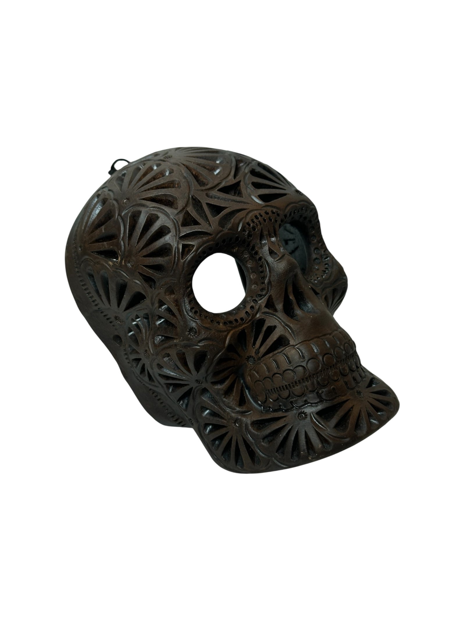 Craneo Grande Barro Negro (Cafe)