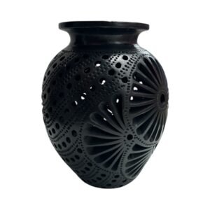 Florero 25cm Barro Negro