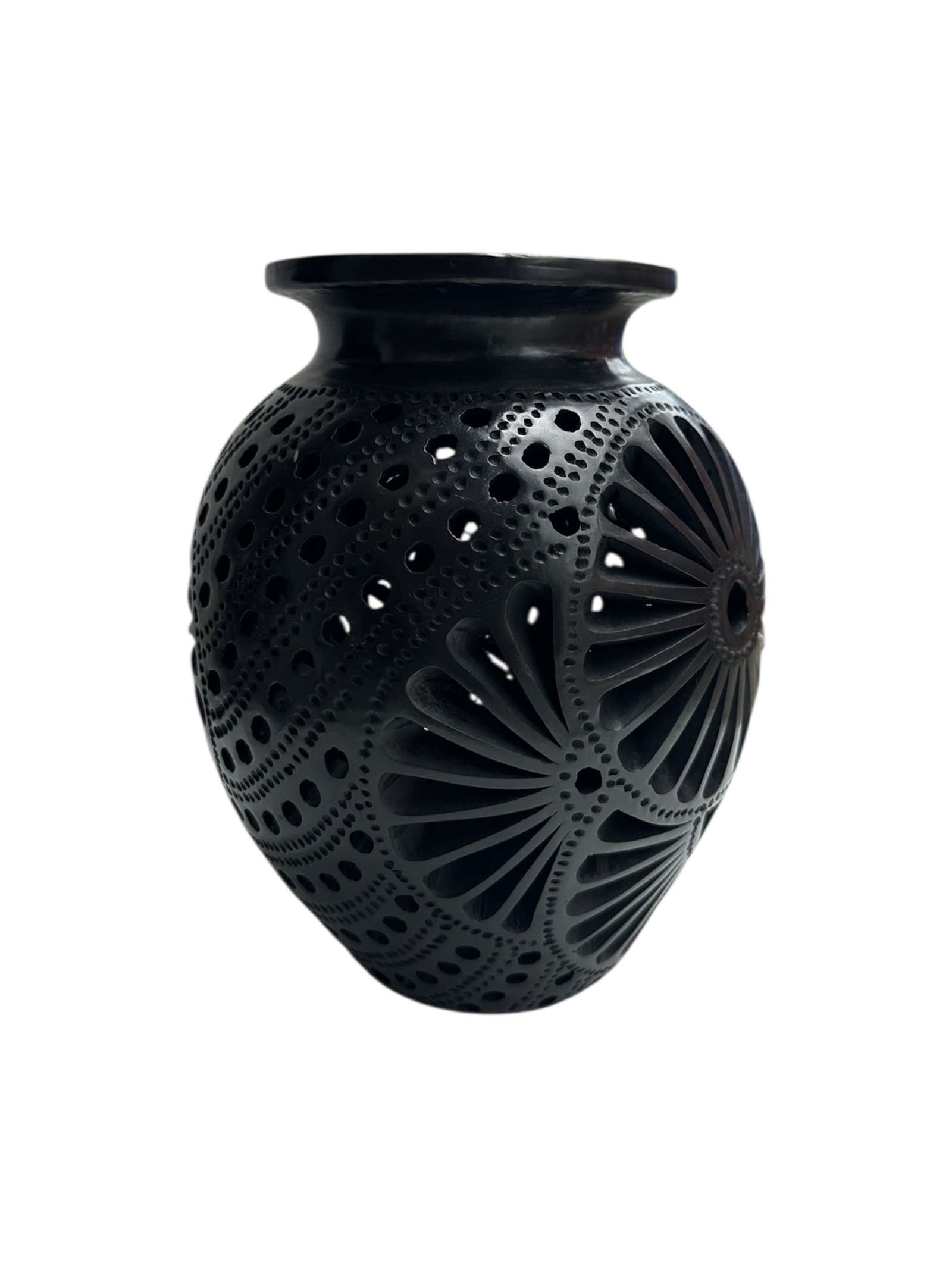 Florero 25cm Barro Negro