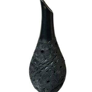 Florero 30 cm Barro Negro