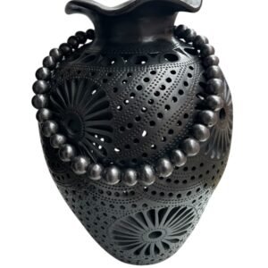 Florero 50 cm Barro Negro