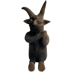 Diablito Chico Barro Rustico