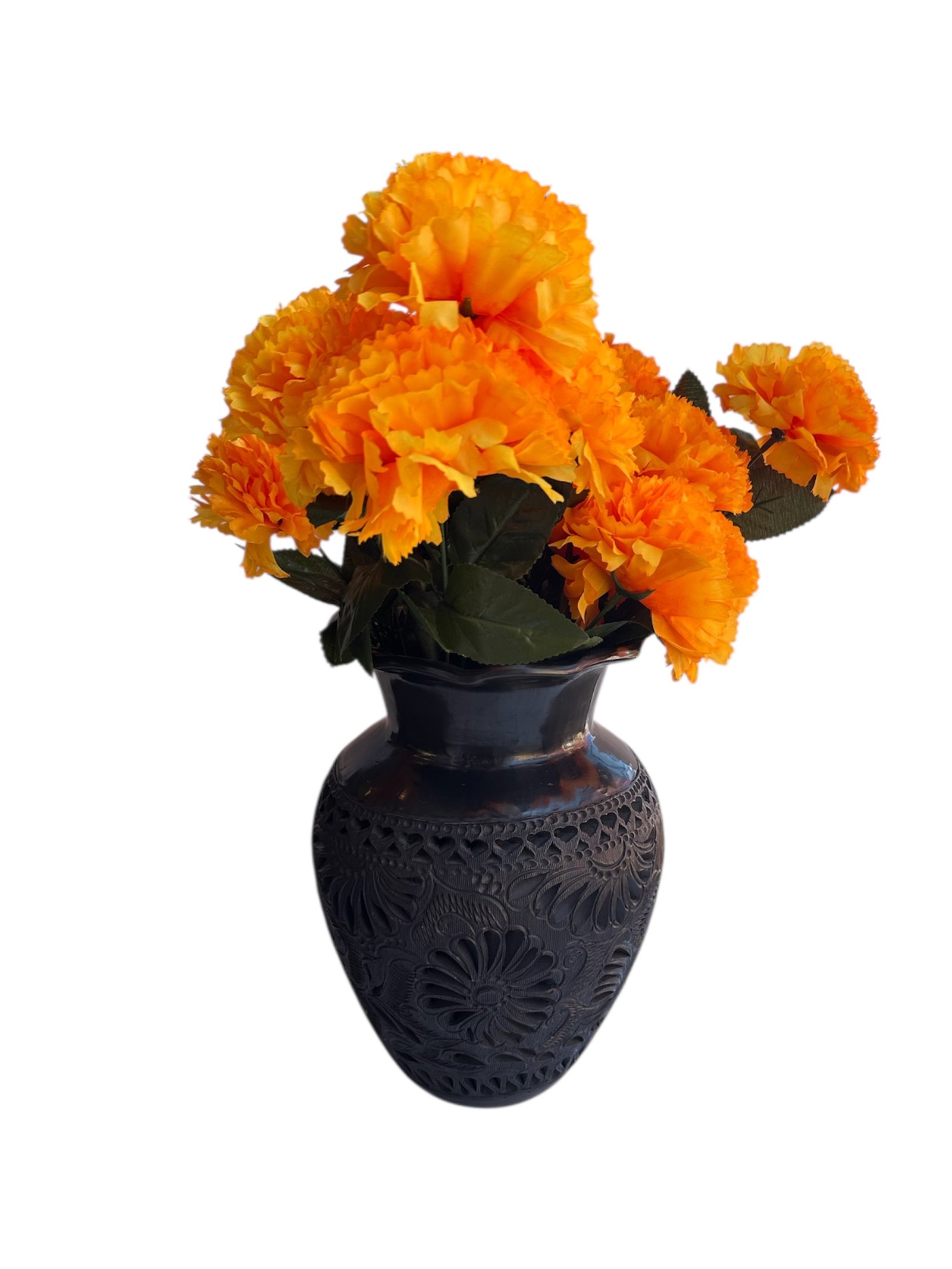 Florero 30 cm Barro Negro