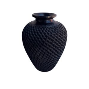 Florero 30 cm Barro Negro
