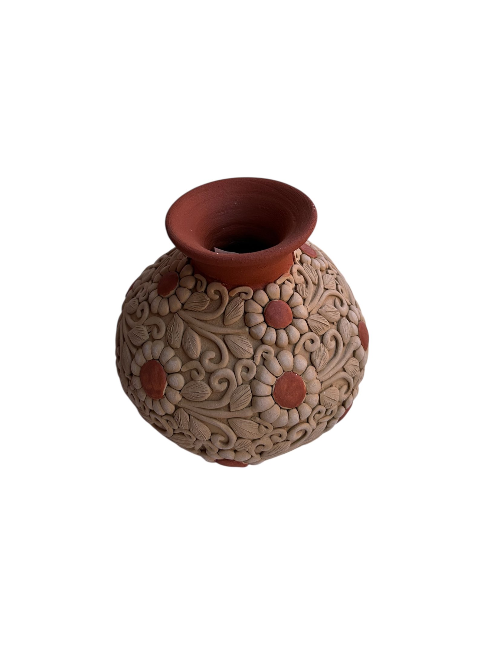 Olla Chica Pastillaje Oaxaca - Imagen 2