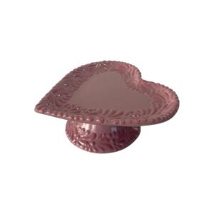 Base Para Pastel Forma De Corazon Chico Rosa Rosa Mik Centro Limpio