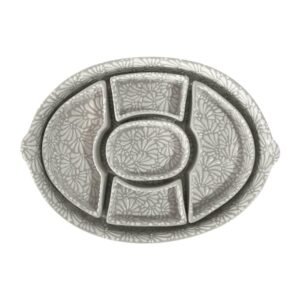 Botanero Ovalado Fondo Tradicional Blanco Mik