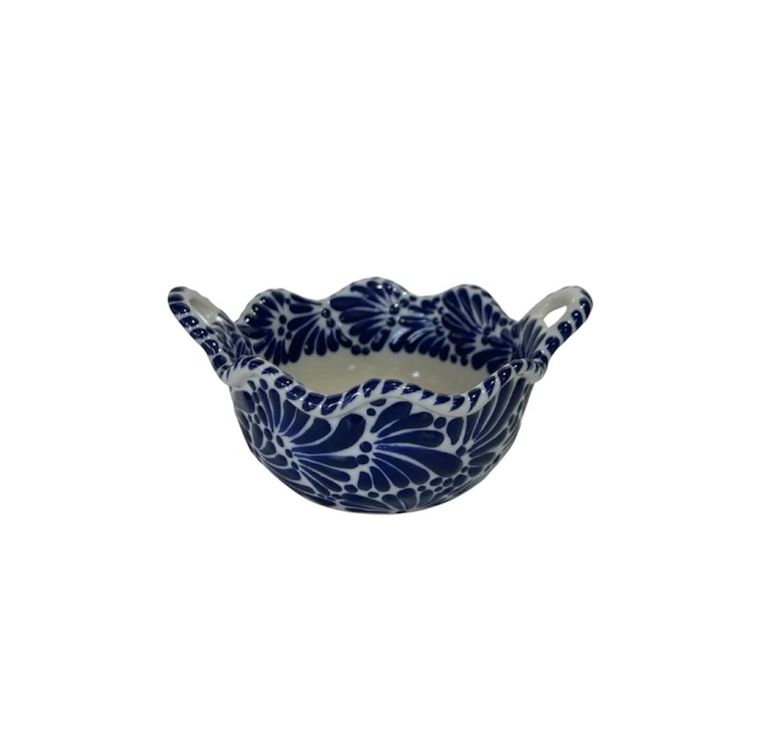 Cazuela Chica Fondo Tradicional Con Azul Mik