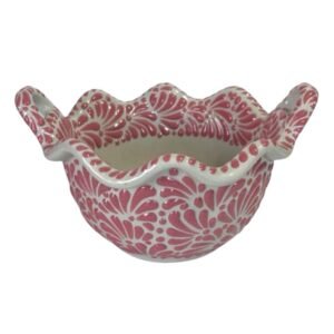 Cazuela Grande Fondo Blanco Mik Rosa