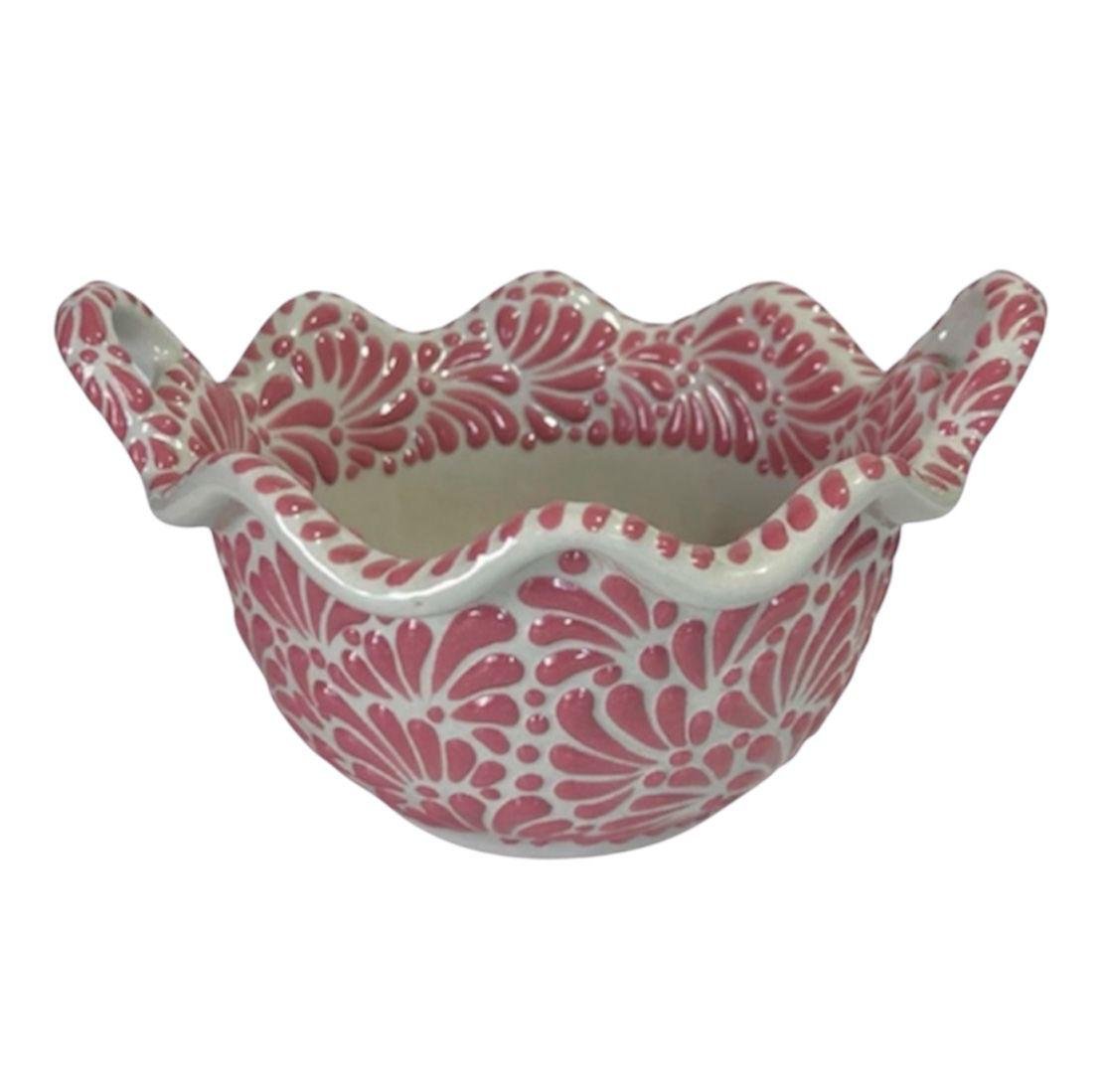 Cazuela Grande Fondo Blanco Mik Rosa