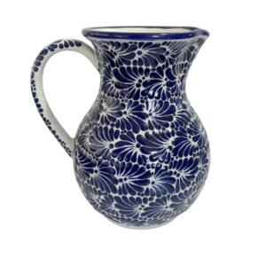 Jarra 25 Cm Fondo Tradicional Azul Mik