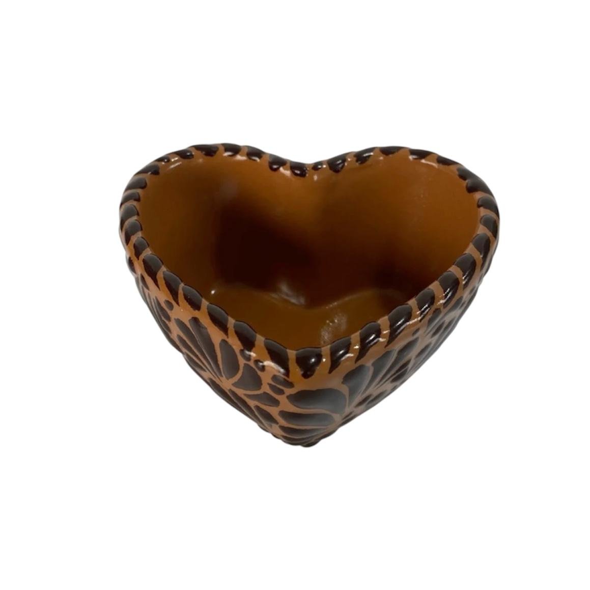 Tazon Forma de Corazon Fondo Cafe Con Chocolate Mik