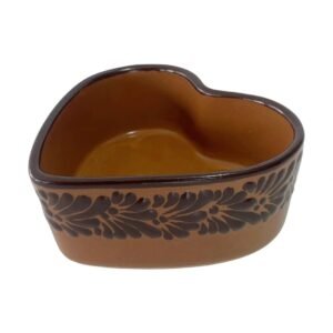 Tazon Forma de Corazon Grande Fondo Cafe Con Chocolate Mik