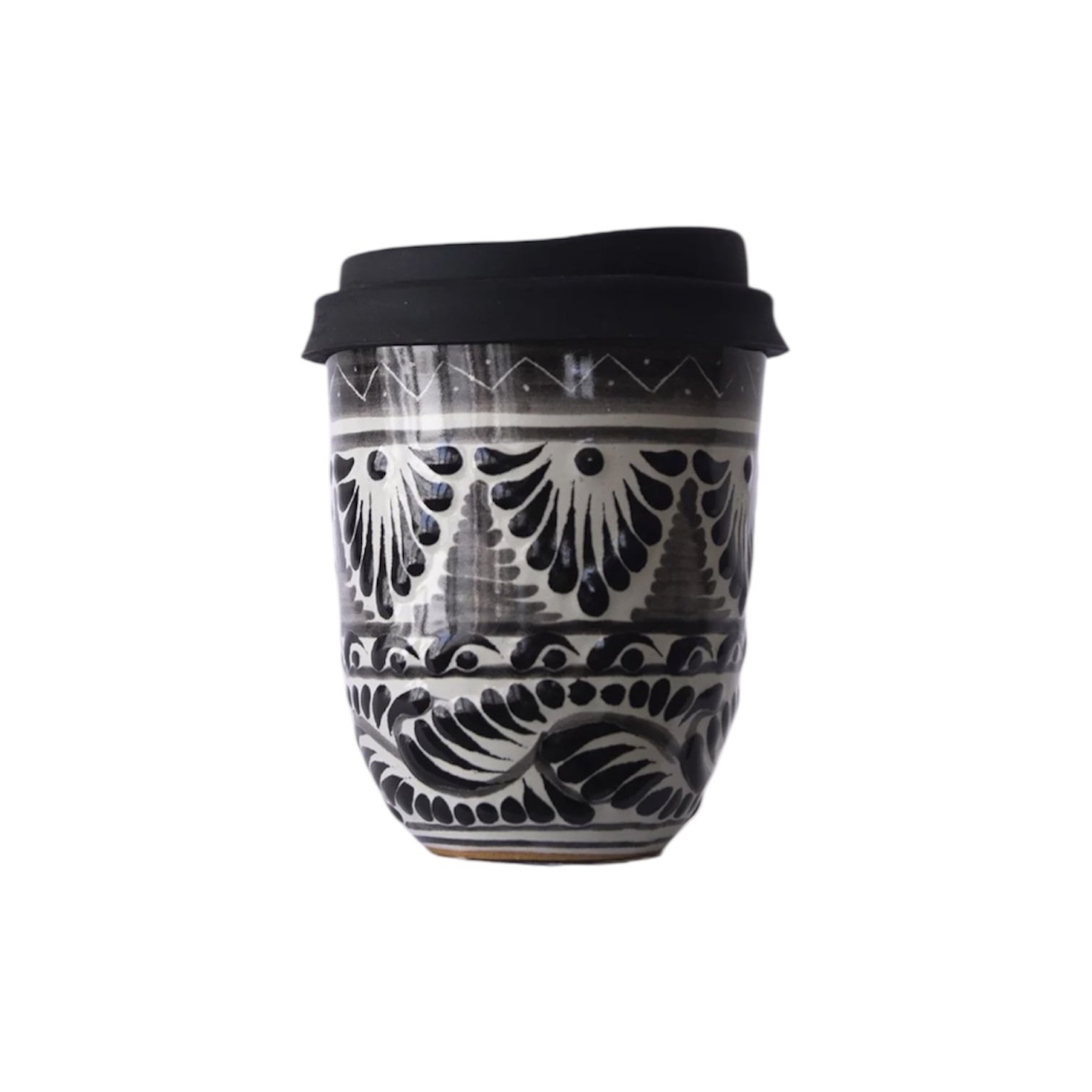 Termo Bolita Fondo Tradicional Negro Cenefa