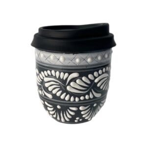 Termo Bolita Fondo Tradicional Negro Cenefa