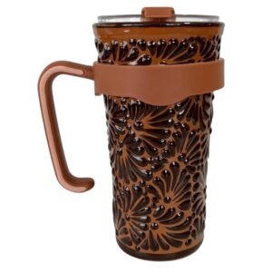 Termo Pro Fondo Terracota Con Cafe Chocolate Mik