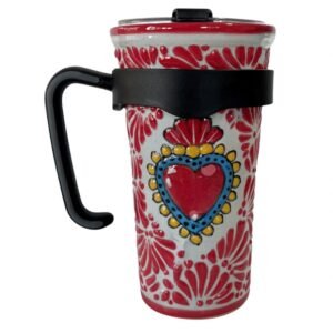 Termo Pro Fondo Tradicional Con Rojo Mik Corazon Sagrado