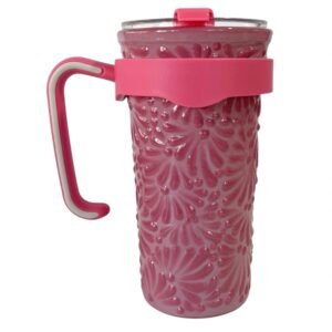 Termo Pro Fondo Rosa Con Rosa Mik