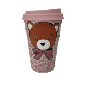 Termo 15 CM Fondo Tradicional Mik Rosa Oso