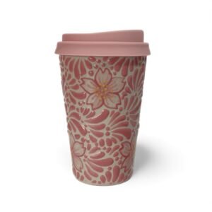 Termo 15 CM Fondo Tradicional Mik Rosa Flores