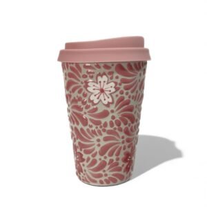 Termo 15 CM Fondo Tradicional Mik Rosa Flores