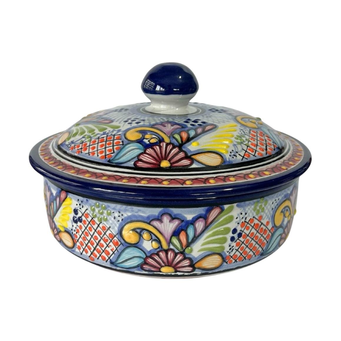 Tortillero Fondo Blanco Multicolor