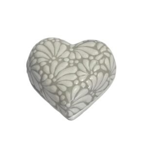 Alhajero Corazon Grande Fondo Blanco Con Blanco Mik