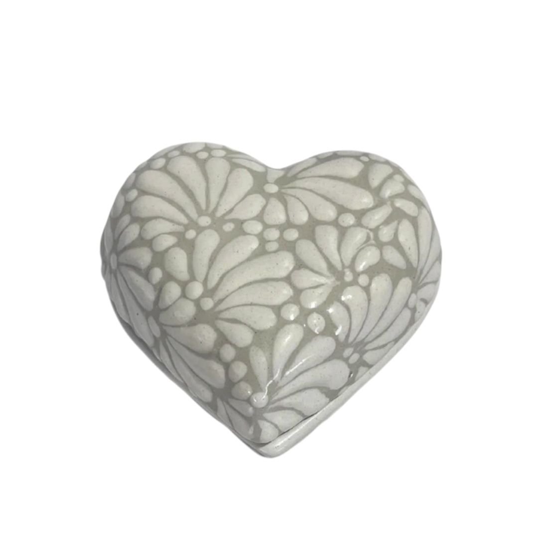 Alhajero Corazon Grande Fondo Blanco Con Blanco Mik