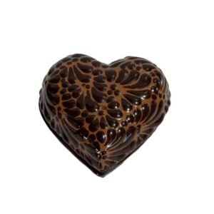 Alhajero Corazon Grande Fondo Terracota Con Chocolate Mik