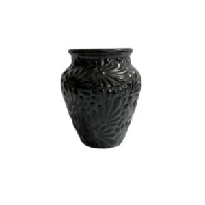 Cantarito Fondo Negro Con Negro Mik