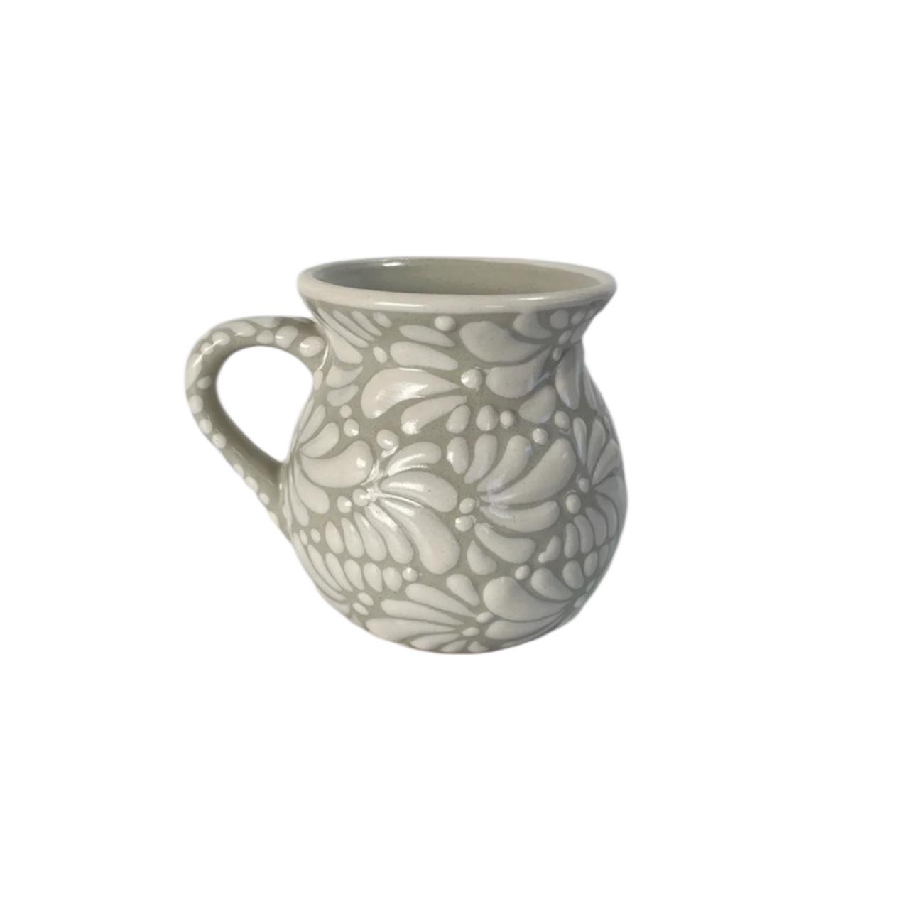 Jarrito Fondo Blanco Con Blanco Mik