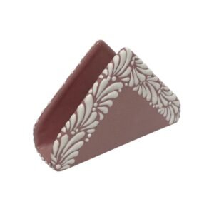 Servilletero Fondo Rosa Con Blanco Mik