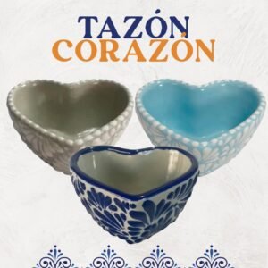 Tazon Forma De Corazon