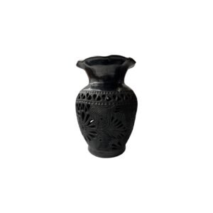 Florero 25 Cm Barro Negro