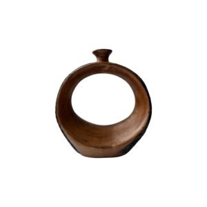 Florero 35 Cm Barro Negro