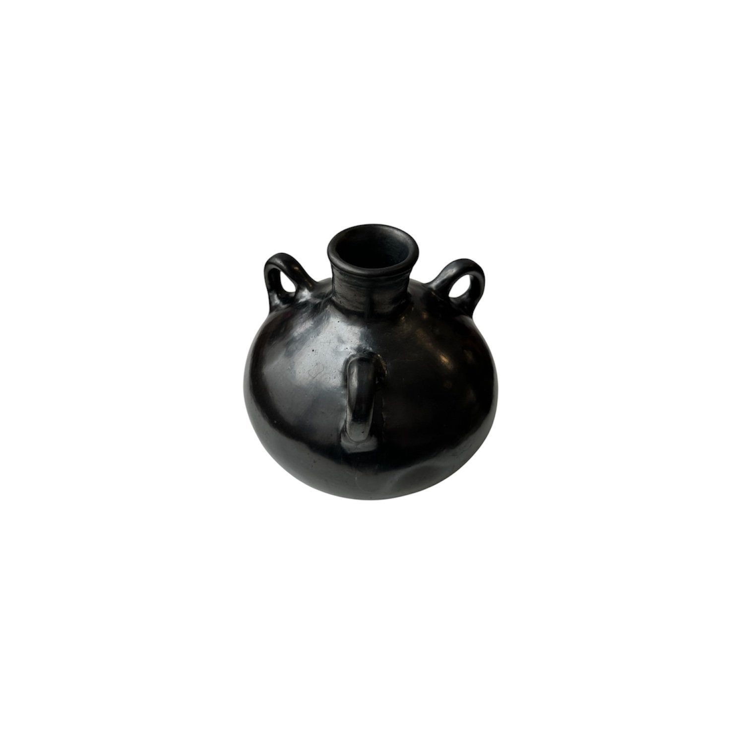 Cantarito 21 A 25 Cm Barro Negro - Imagen 2