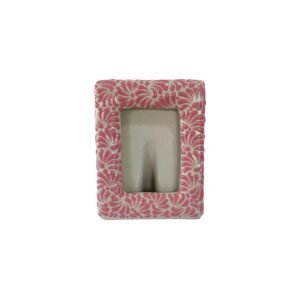 Porta Retrato Fondo Tradicional Con Rosa Mik