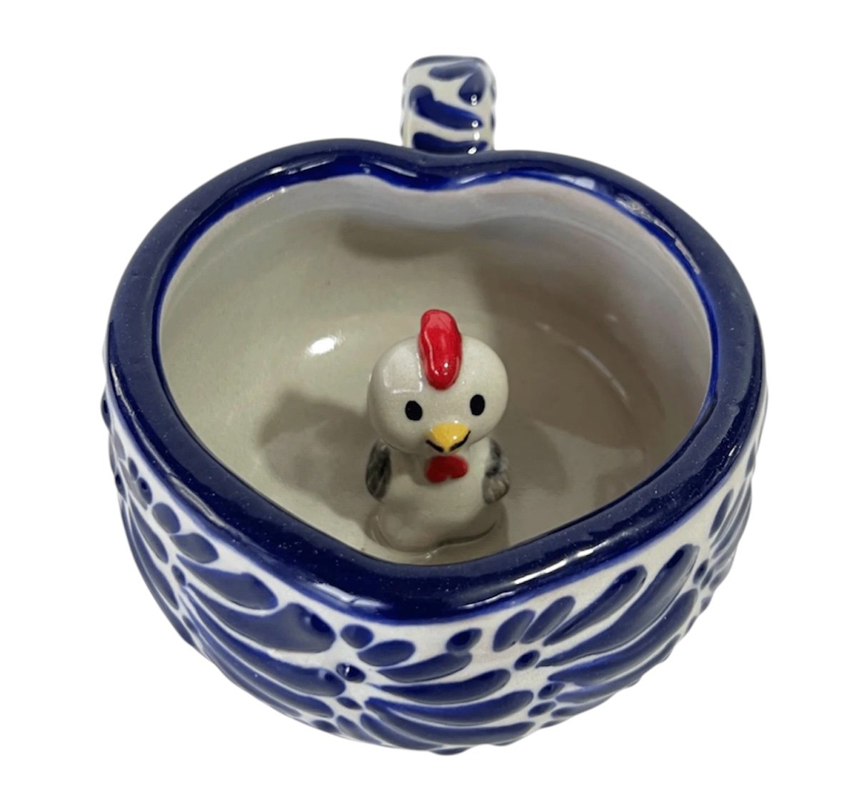 Taza Animalito Fondo Tradicional Con Cobalto Mik