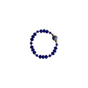 Pulsera Cristal Azul