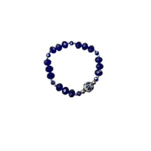 Pulsera Cristal Azul