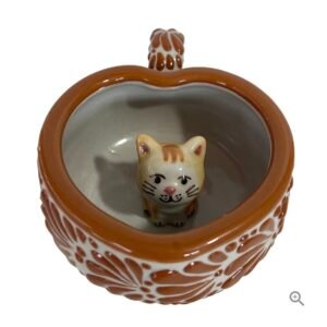 Taza Animalito Fondo Tradicional Con Terracota Mik
