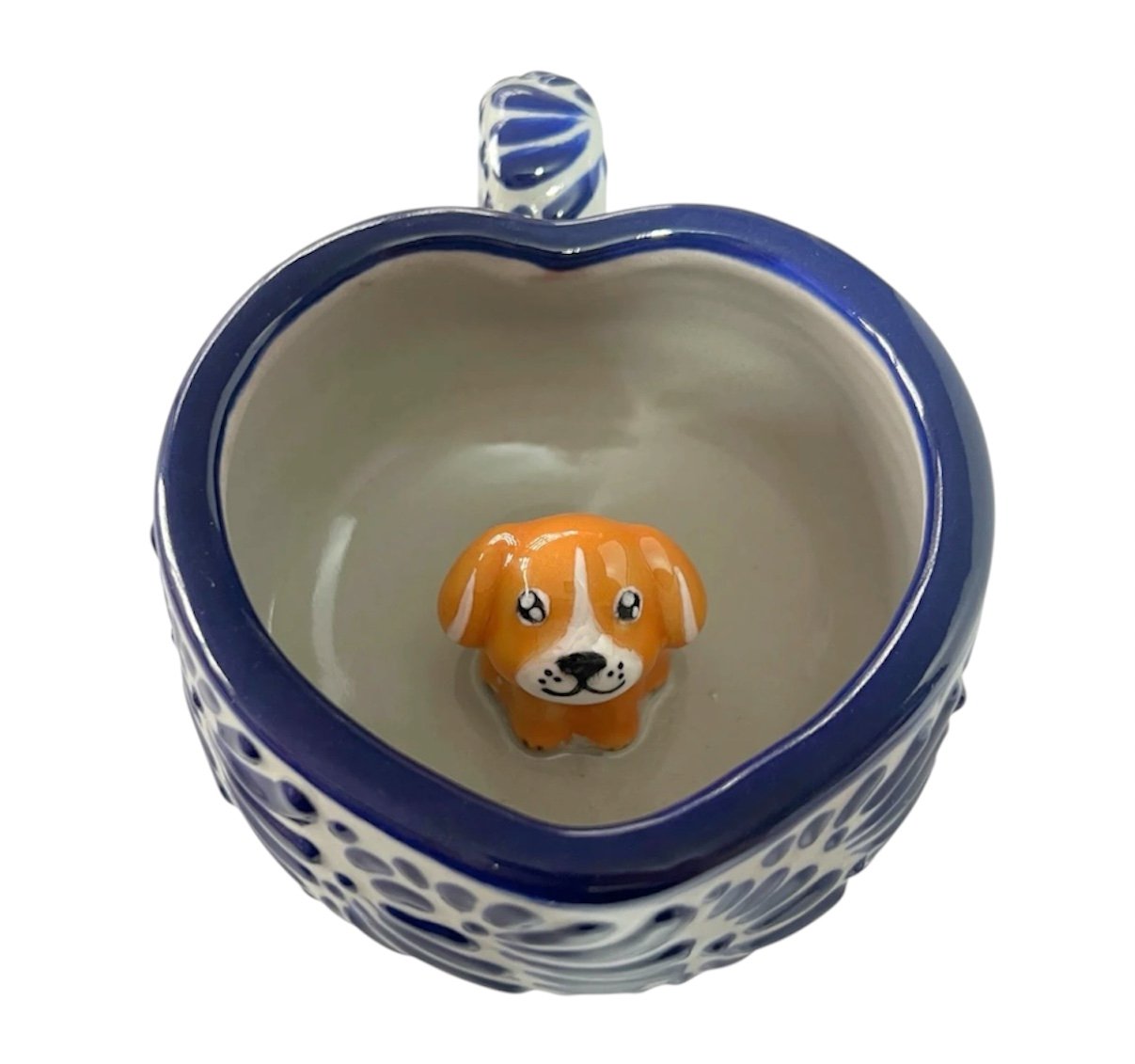 Taza Animalito Fondo Tradicional Con Cobalto Mik