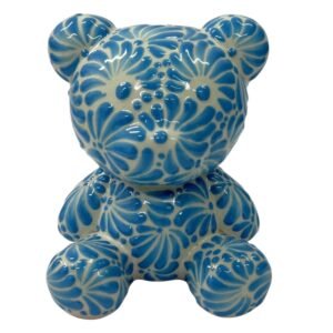 Alcancia Osito Fondo Tradicional Con Azul Cielo Mik