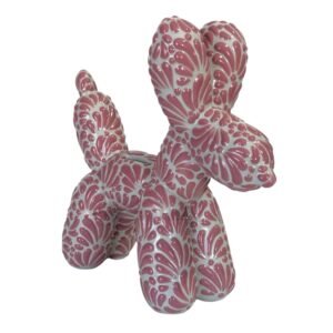 Perrito Globo Fondo Tradicional Rosa Mik