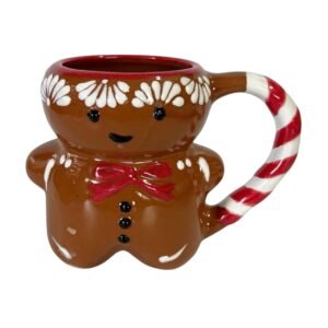 Taza Muñeco De Jengibre Cafe